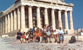 Μπροστά στον Παρθενώνα!